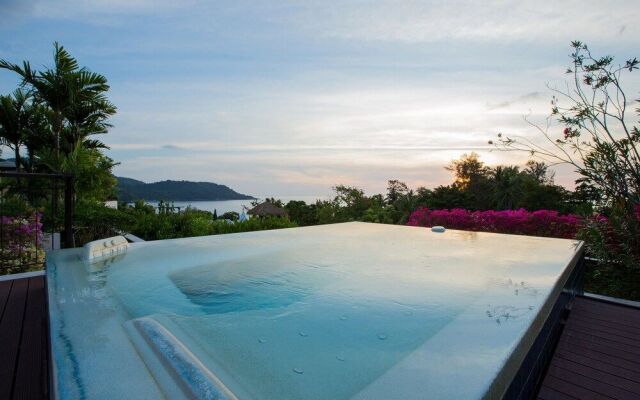 Ocean views Kata gardens penthouse 6C near Kata Noi Beach
